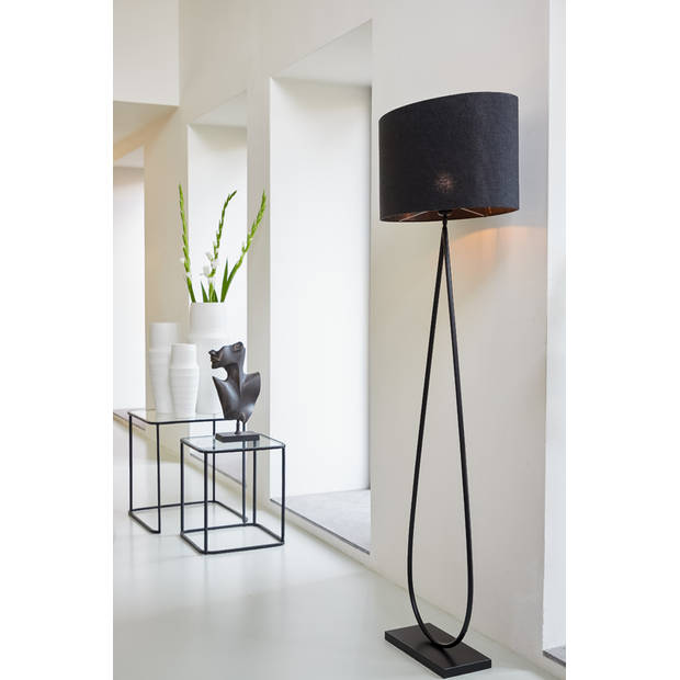 Light & Living - Lampenkap LIVIGNO - 70x27x38cm - Zwart