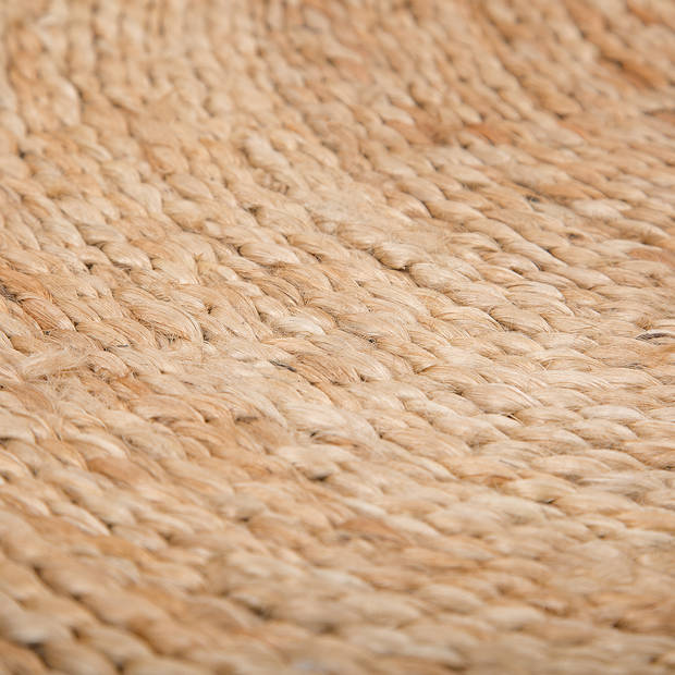 Beliani ERENCE - Gevlochten-Beige-Jute