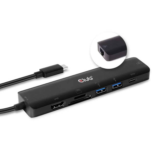 Club 3D Club 3D CSV-1592 USB Type C 7-in-1 Hub