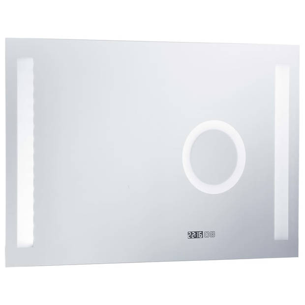 vidaXL Badkamerspiegel LED met aanraaksensor 100x60 cm