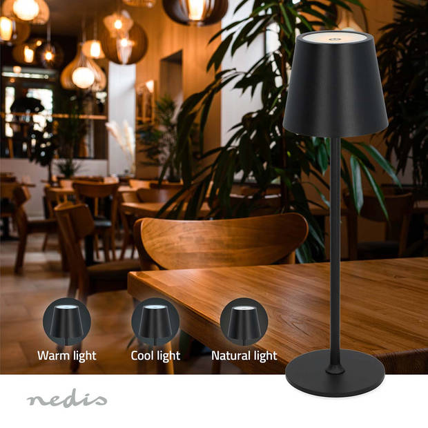 Nedis LED-Tafellamp - LTOUT05BK