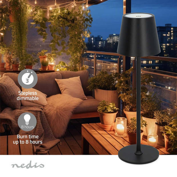 Nedis LED-Tafellamp - LTOUT05BK