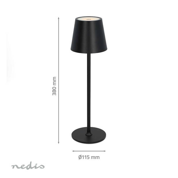 Nedis LED-Tafellamp - LTOUT05BK