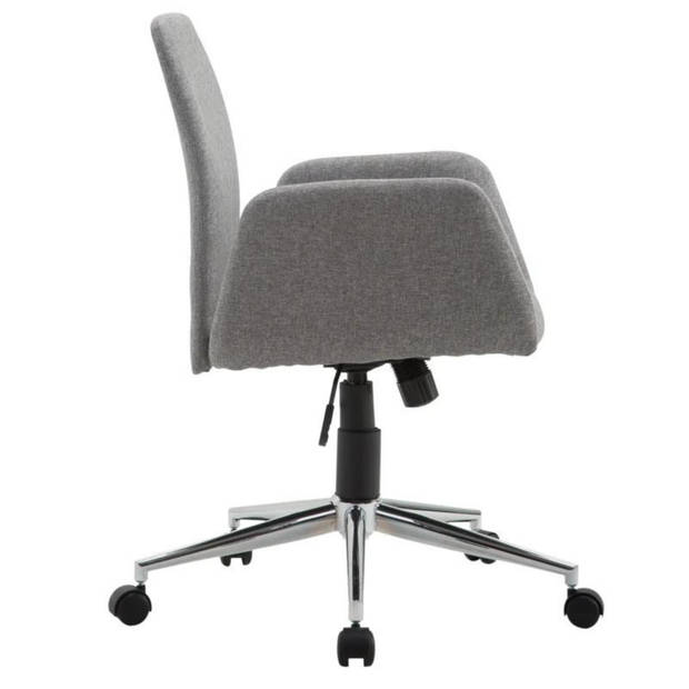 Bureaustoel - Ergonomische bureaustoel - Stoelen - Grijs - 61 x 58 x 88-97,5 cm