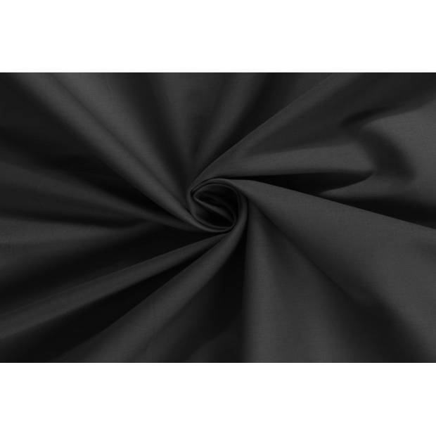 Hoeslaken - 100% natuurlijk katoen - 180x200 - zwart