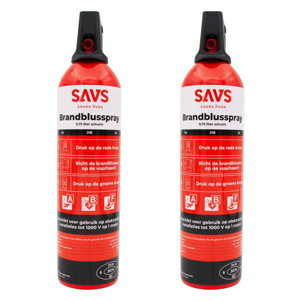 SAVS Sprayblusser ABF 750ml 2 pack