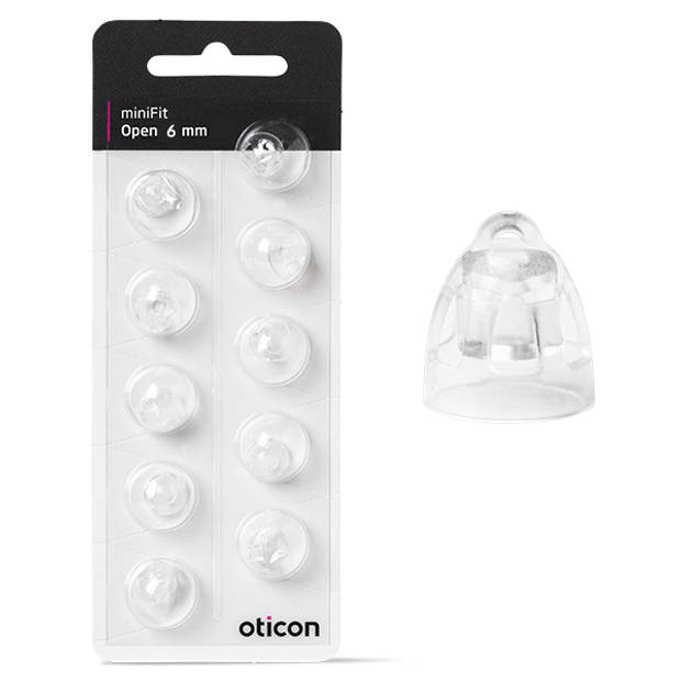 Oticon miniFit Open Domes - 5 mm- 6 mm - 8 mm - 10 mm