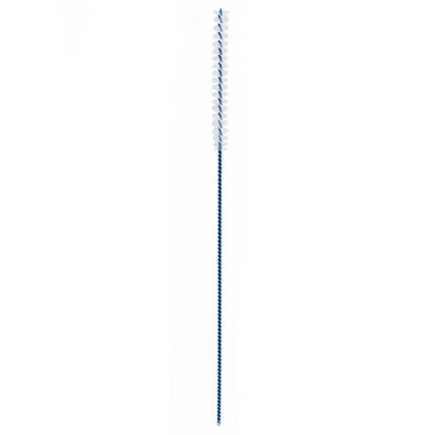Spiraalborsteltje 3,0 mm Blauw 100 stuks