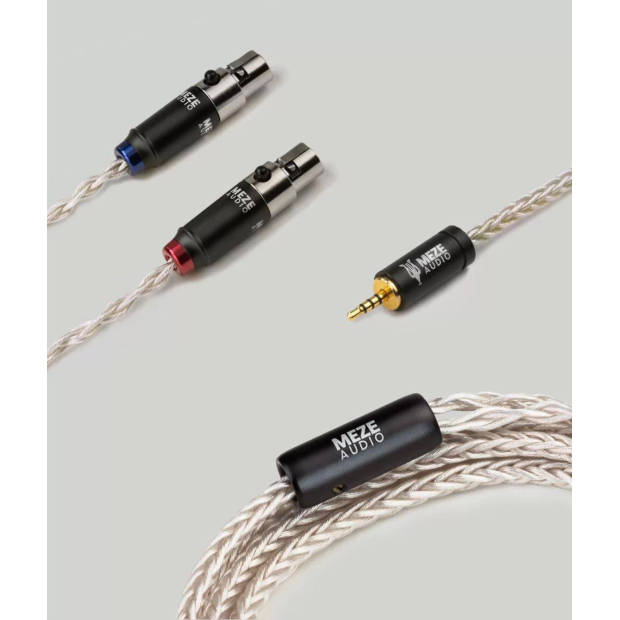 Meze Audio Mini-XLR PCUHD kabels Copper/Silver (3,5mm-2,5mm-4,4mm-6,35mm-4PIN)