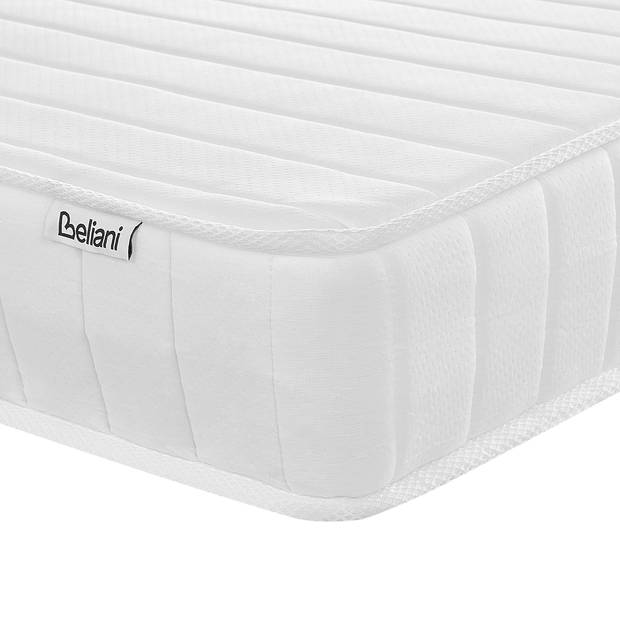 Beliani MISTY - Matras-Wit-Pocketveren