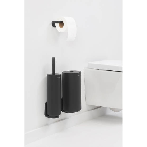 MindSet toiletaccessoires, set van 3 - Mineral Infinite Grey