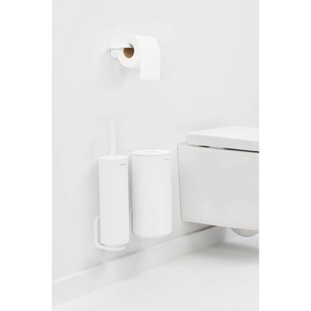 MindSet toiletaccessoires, set van 3 - Mineral Fresh White