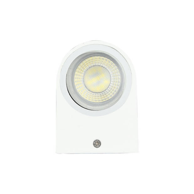 V-TAC VT-7652RD GU10 Buitenverlichting - Omhoog - Omlaag - Fittingen - Wit - IP44 - Modelnr: - VT-7652RD