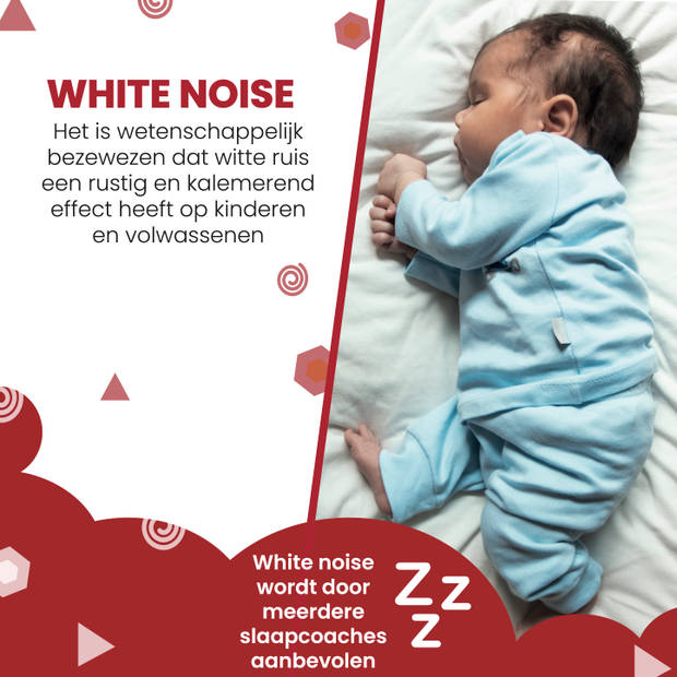 DistinQ White Noise - Witte Ruis Baby - Slaaphulp