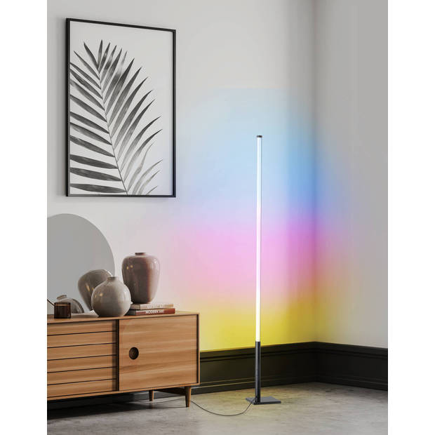 EGLO Picacha 1 Vloerlamp - LED - 150 cm - RGB kleur - Remote