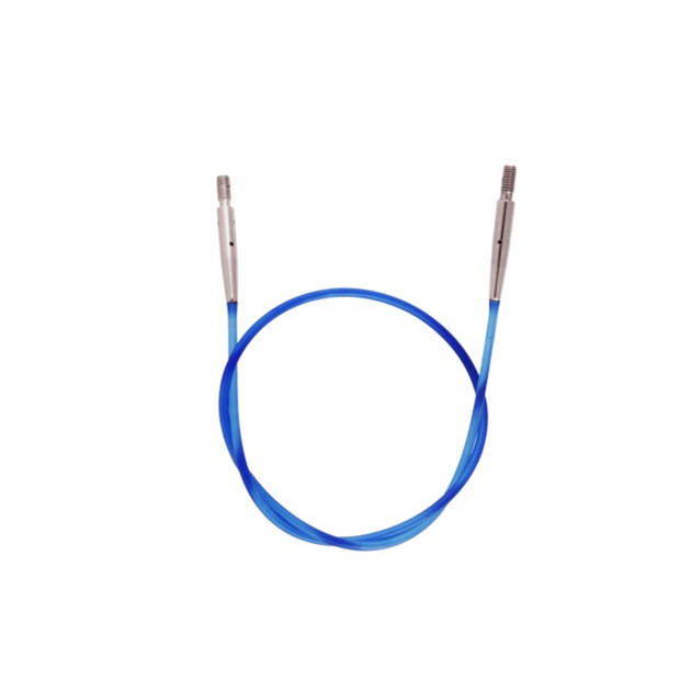 Knitpro 10632 Blauwe Kabel 28 cm om 50 cm verwisselbare naalden te maken