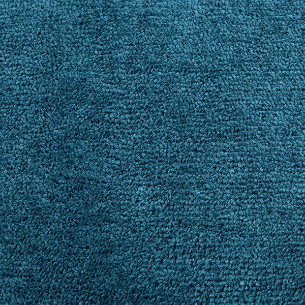 vidaXL Vloerkleed OVIEDO laagpolig 160x230 cm turquoise