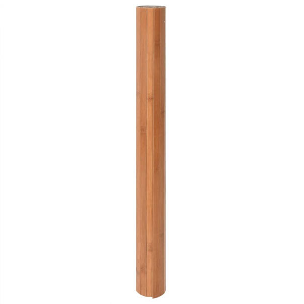 vidaXL Vloerkleed rechthoekig 70x300 cm bamboe naturel