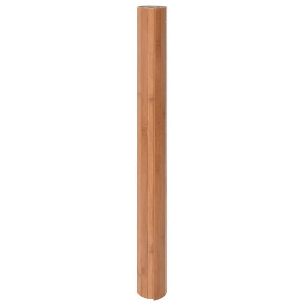 vidaXL Vloerkleed rechthoekig 100x200 cm bamboe naturel