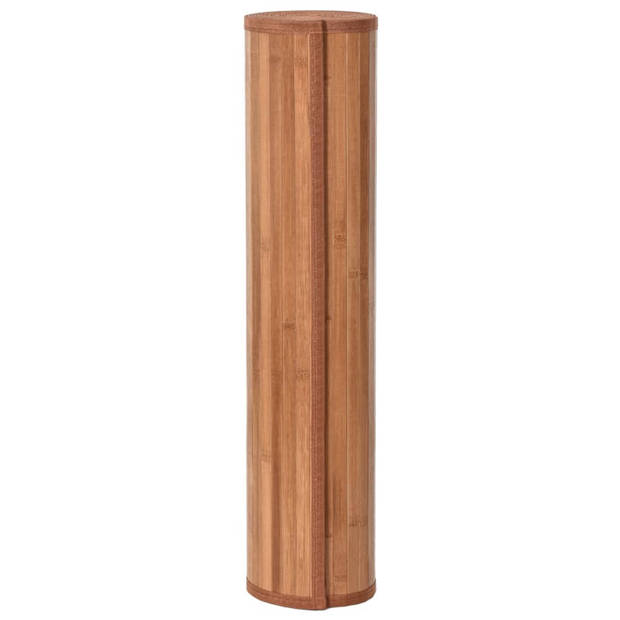 vidaXL Vloerkleed rechthoekig 70x300 cm bamboe naturel