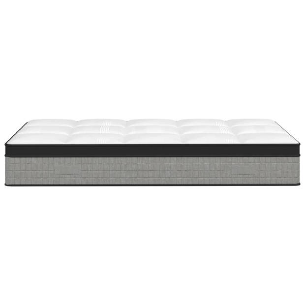 vidaXL Pocketveringmatras middelhard-hard 100x200 cm