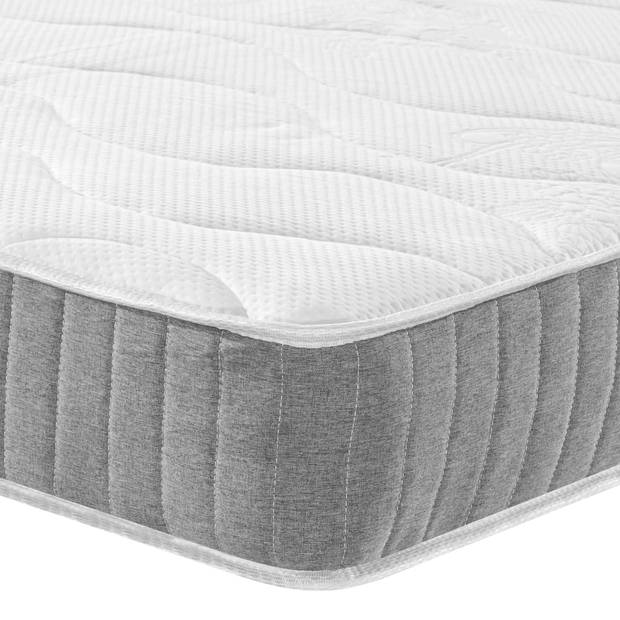 vidaXL Pocketveringmatras middelhard 140x190 cm