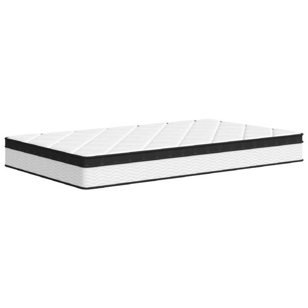 vidaXL Pocketveringmatras middelhard-plus 120x200 cm