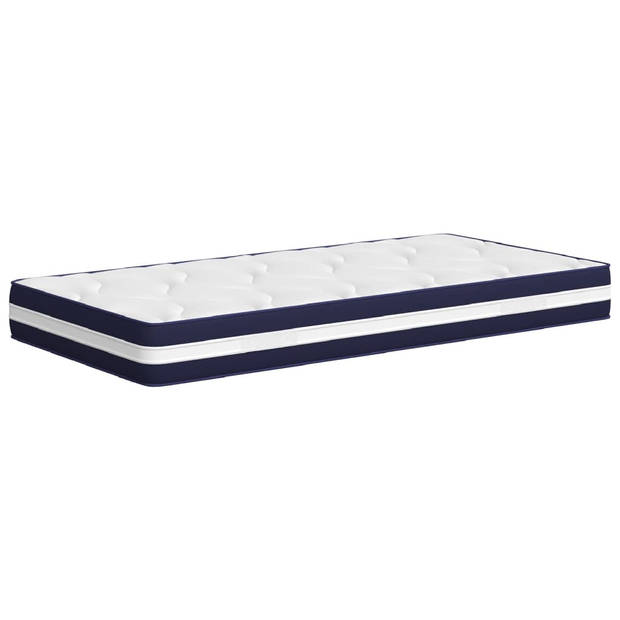 vidaXL Pocketveringmatras middelhard-hard 120x200 cm