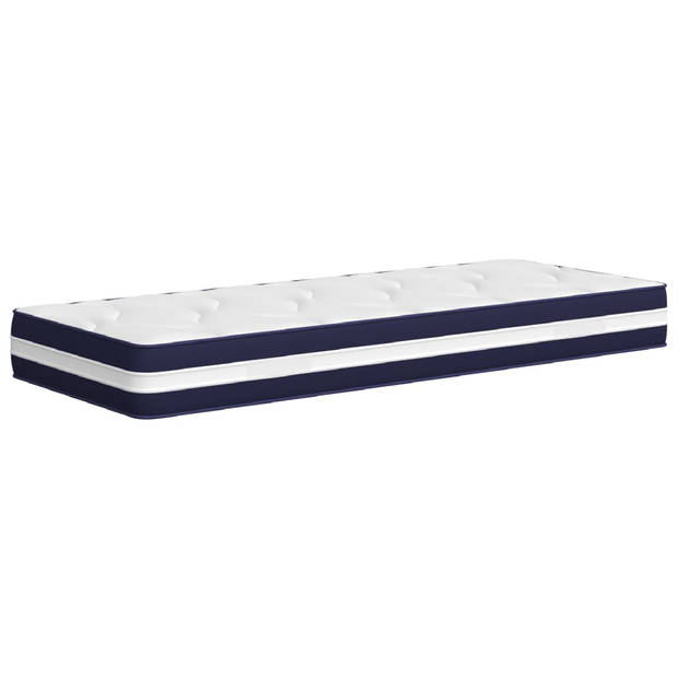 vidaXL Pocketveringmatras middelhard-hard 90x200 cm