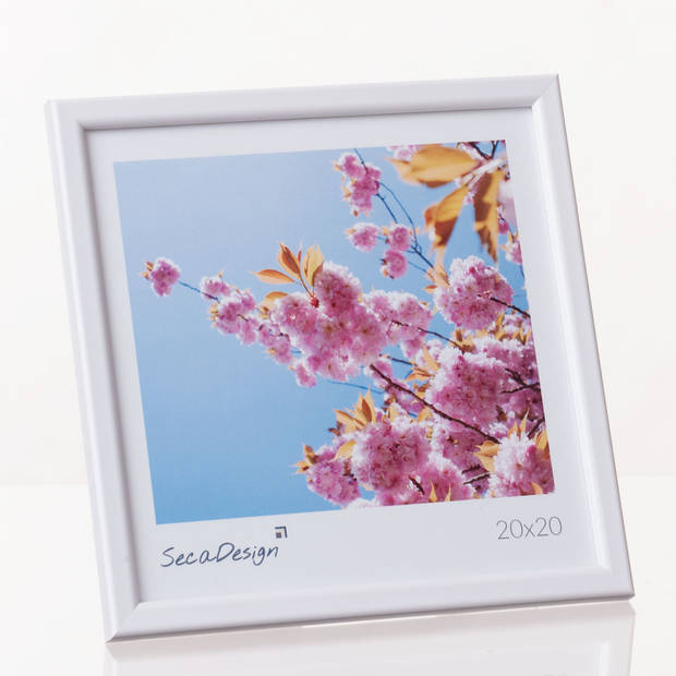 SecaDesign Iris Fotolijst - Fotomaat 30x30 cm - Wit