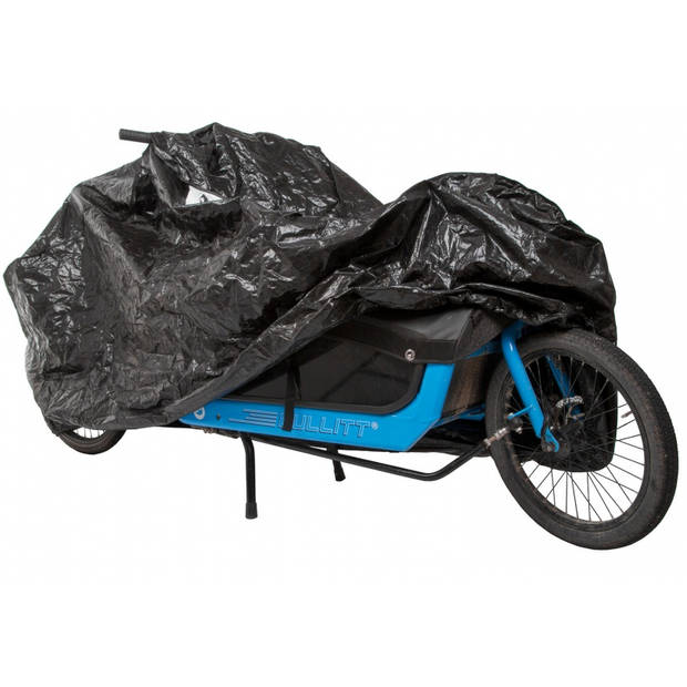 M-Wave Fietsbeschermhoes Cargo 280 x 135 cm zwart