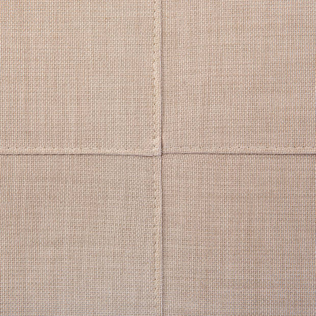 Beliani OSLO - Ottomaan-Beige-Polyester