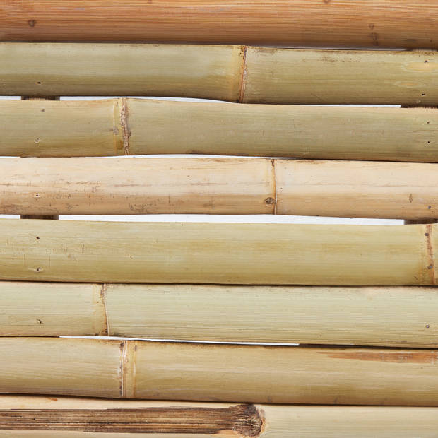 Beliani TINDARI - Tuinbank-Lichte houtkleur-Bamboehout