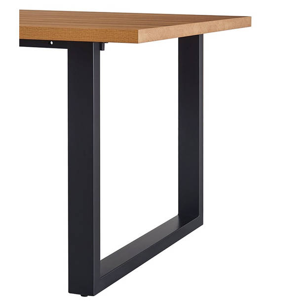 Interiax Eettafel 'Oliver' 180 cm Decor Oude Eik