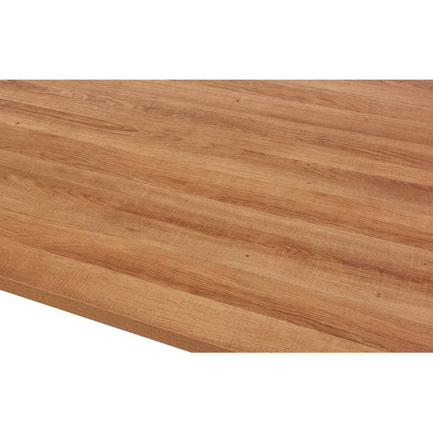 Interiax Eettafel 'Oliver' 180 cm Decor Oude Eik