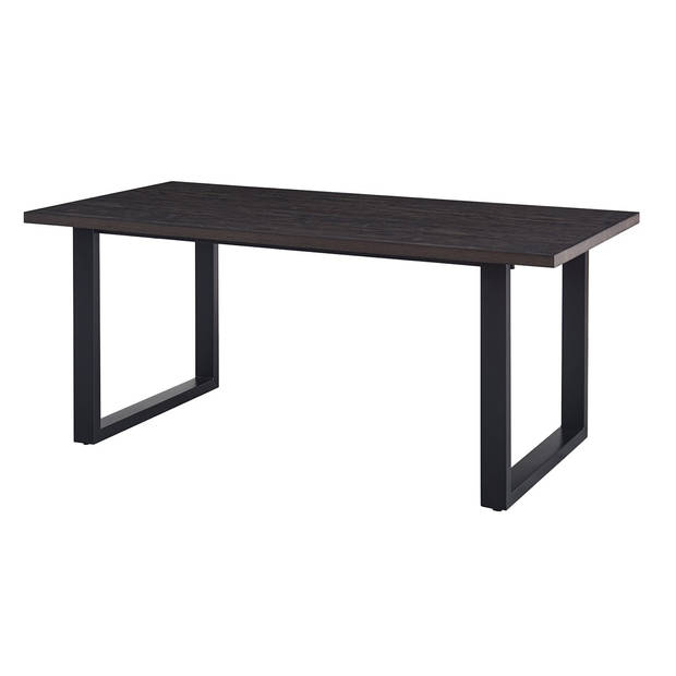 Interiax Eettafel 'Oliver' 180 cm Decor Donkerbruin