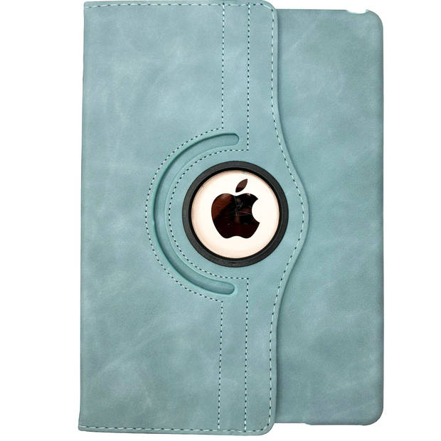 HEM Silky Light Blue iPad hoes geschikt voor iPad Air (2024) - 13 inch Draaibare Autowake Cover - iPad Air 2024 hoes -