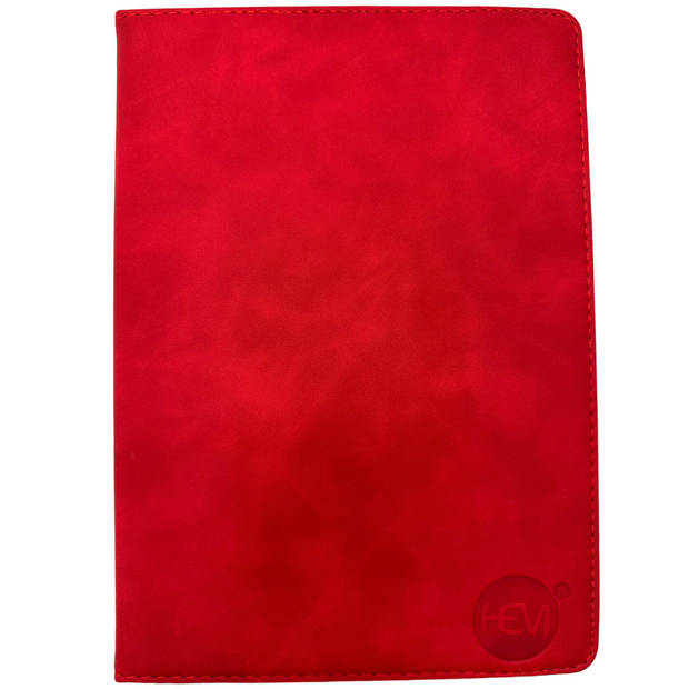 HEM Silky Red iPad hoes geschikt voor iPad Air (2024) - 13 inch Draaibare Autowake Cover - iPad Air 2024 hoes - iPad