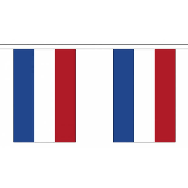 3x Polyester vlaggenlijn van Nederland 3 meter - Vlaggenlijnen