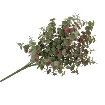 DK Design Kunstbloem Eucalyptus tak bundel - 47 cm - saliegroen - Kunstbloemen