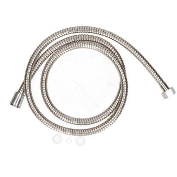 Gerimport doucheslang metaal - 150-180 cm - basic - badkameraccessoires - Doucheslangen