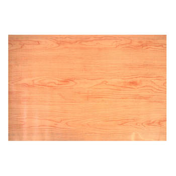 Decoratie plakfolie - lichtbruin hout patroon - 45 cm x 200 cm - zelfklevend - Meubelfolie