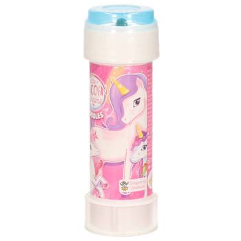 Bellenblaas - eenhoorn - 50 ml - voor kinderen - uitdeel cadeau/kinderfeestje - Bellenblaas