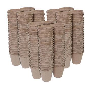 Talen Tools Stekpotje / kweekpot - 288x stuks - 6 cm - turfpotjes - Stekpotjes