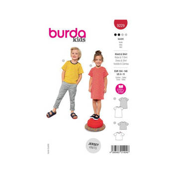 Burda nr.9229 maat 104-146