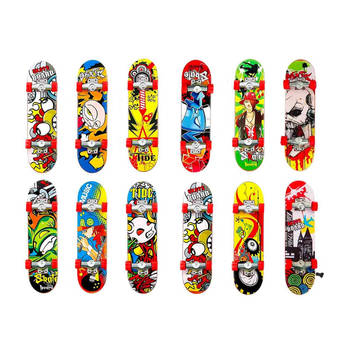 Allerion Fingerboard Set - Mini Vinger Skateboard - 12 Verschillende