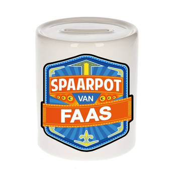 Vrolijke kinder spaarpot voor Faas - Spaarpotten