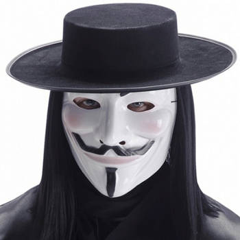 Luxe Anonymous masker voor volwassenen - Verkleedmaskers