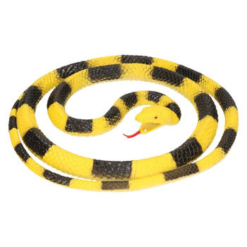 Mega rubberen dieren Python 137 cm - Speelfiguren