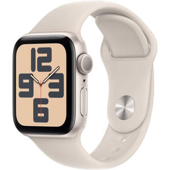 Apple Watch SE GPS 40mm alu sterrenlicht sportband M/L